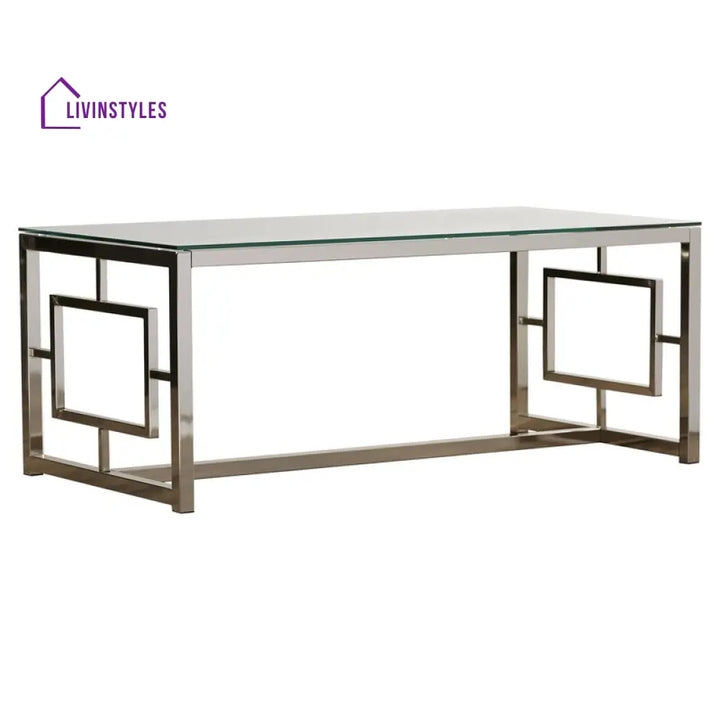 Kavya Metal Coffee Table For Living Room