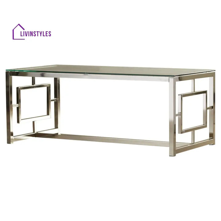 Kavya Metal Coffee Table For Living Room