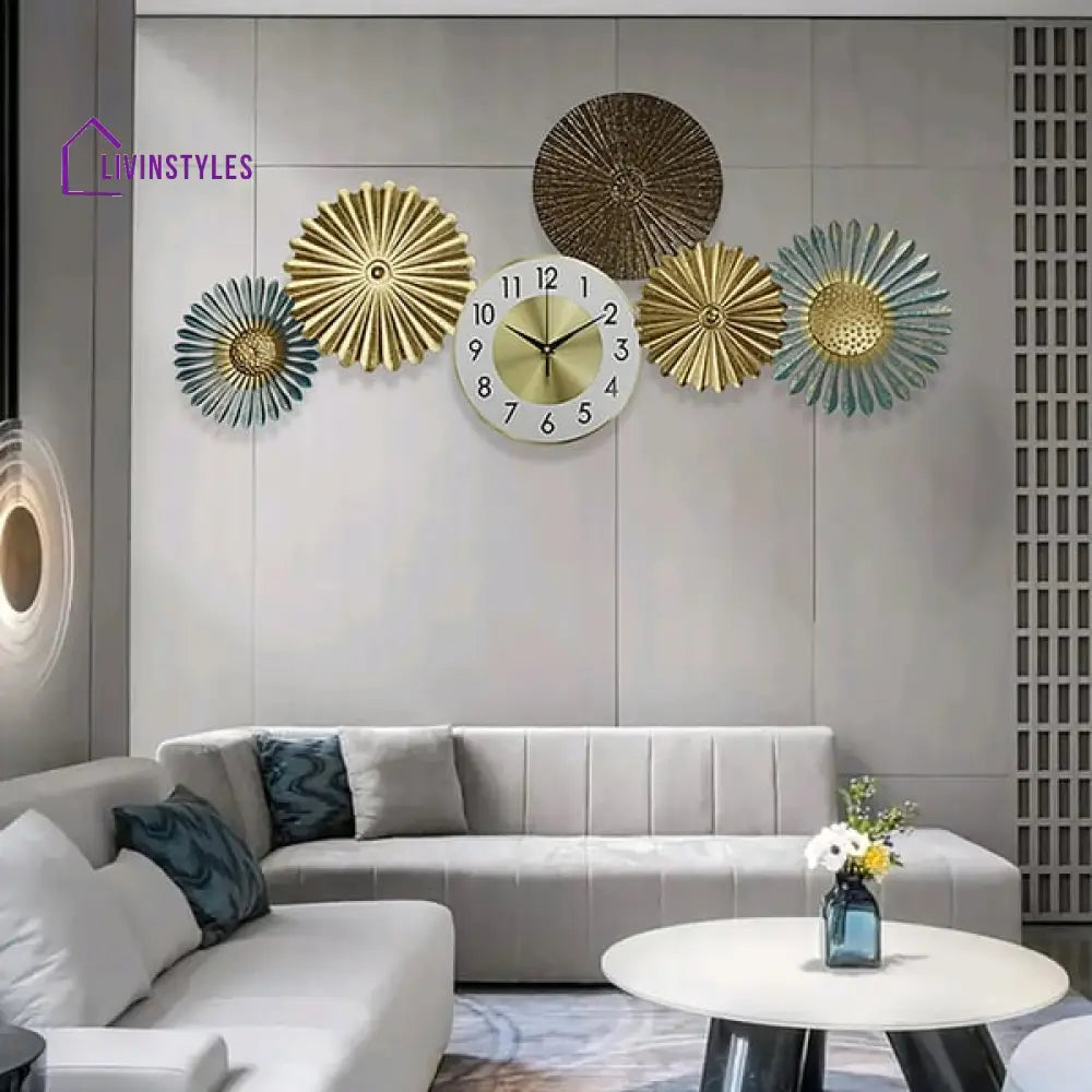 Kevalya Metal Wall Clock