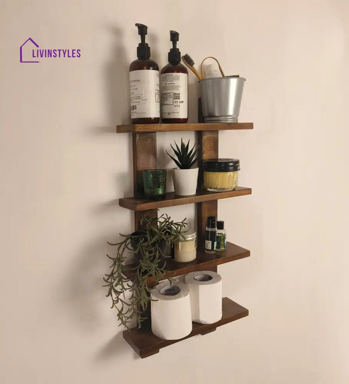 Killy Wooden Wall Shelf Kitchen