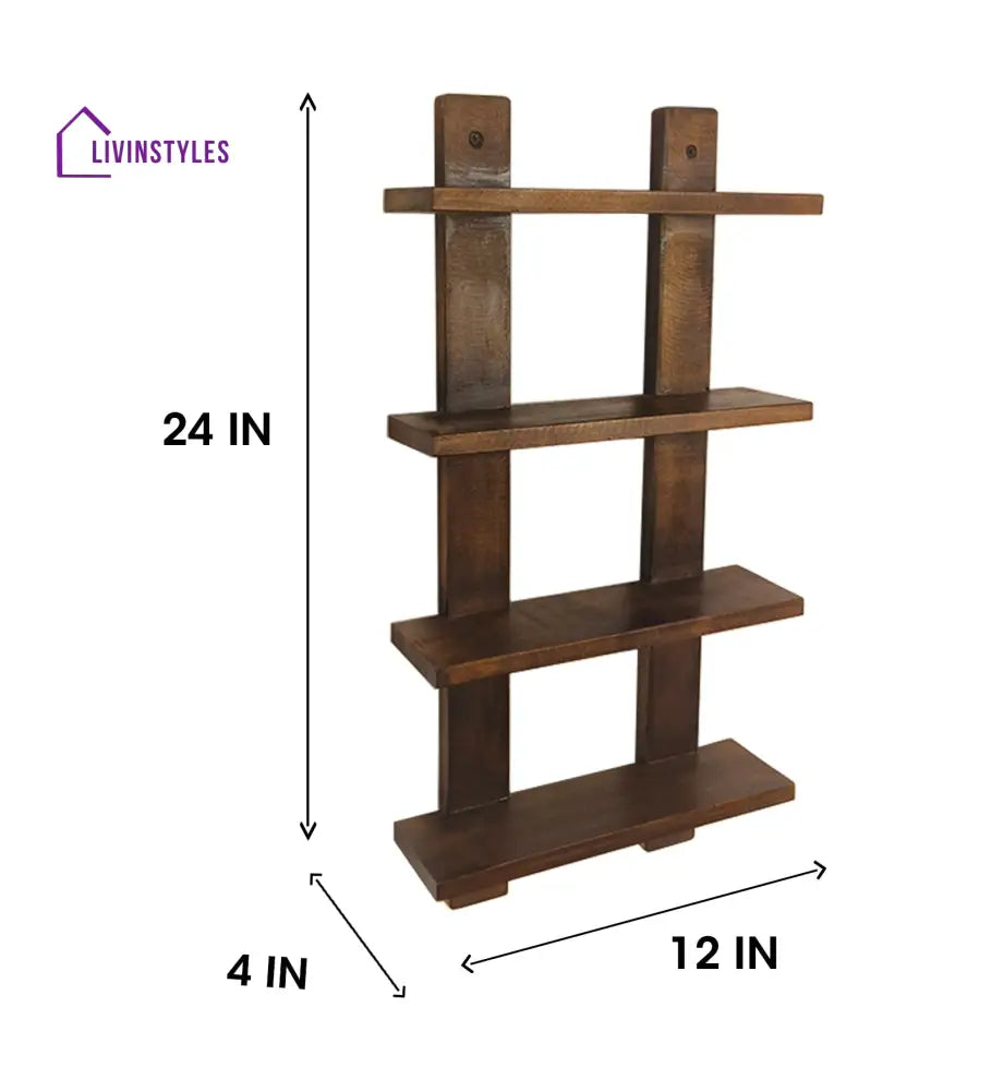 Killy Wooden Wall Shelf Kitchen