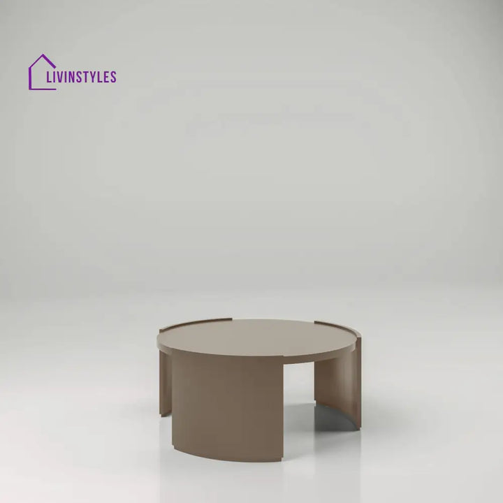 Kirti Set Of Two Coffee Tables With Curved Legs | Elegant Table