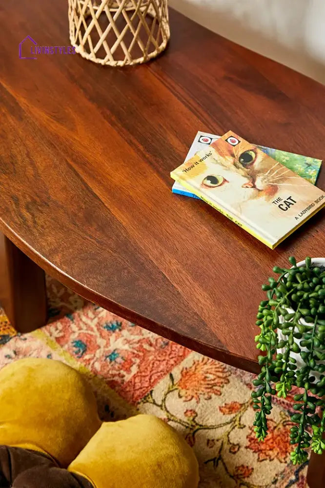 Klara Solid Wood Coffee Table for Living Room