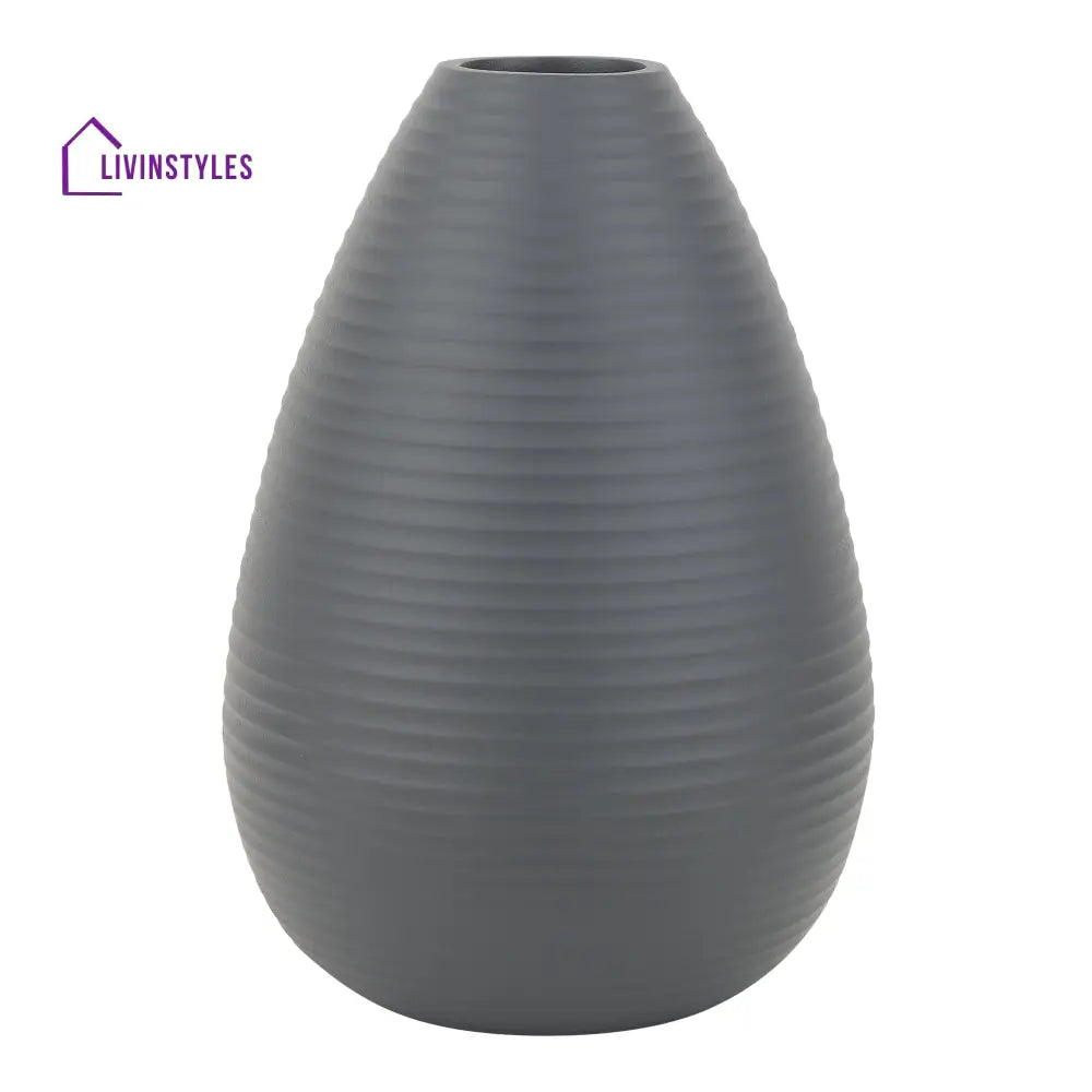 Klova Grpahite Vase Pot