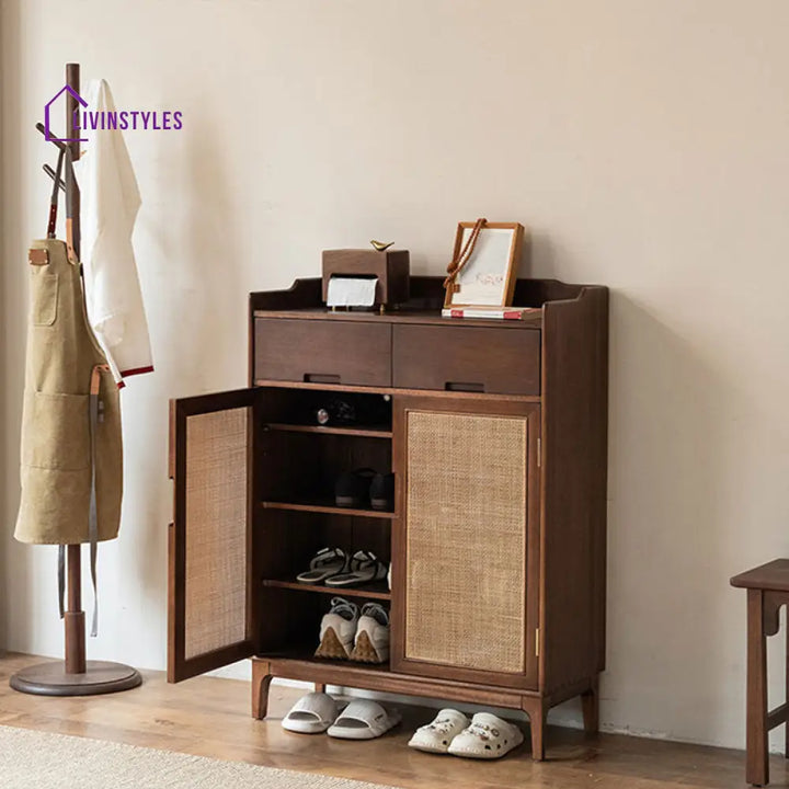 Konstantin Solid Wood Shoe Rack