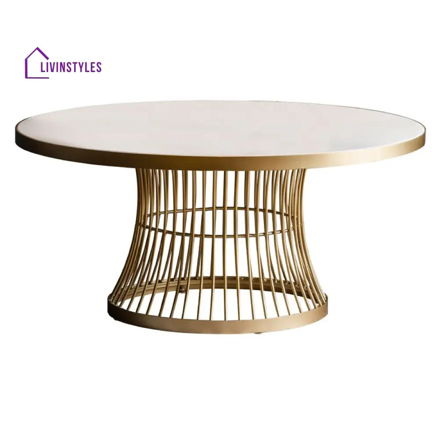 Kriti Metal Coffee Table For Living Room