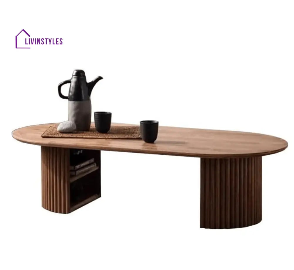 Kseniya Wooden Storage Centre Table Tables