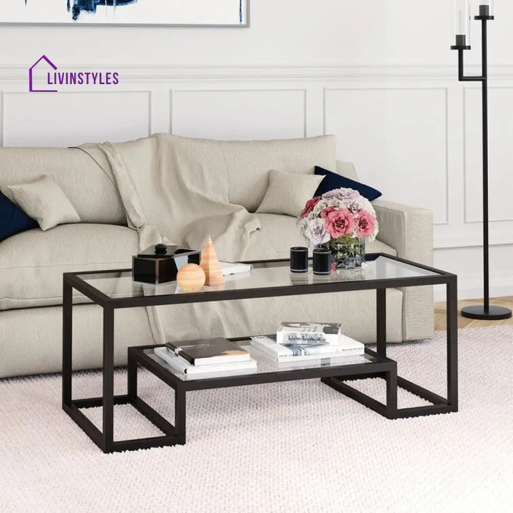 Kshipra Metal Coffee Table For Living Room