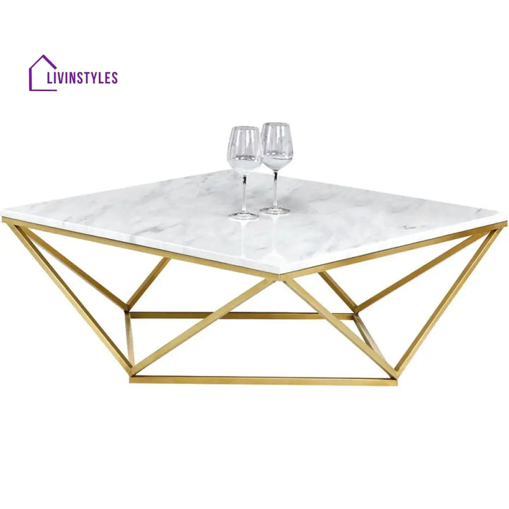 Lavanya Metal Coffee Table For Living Room