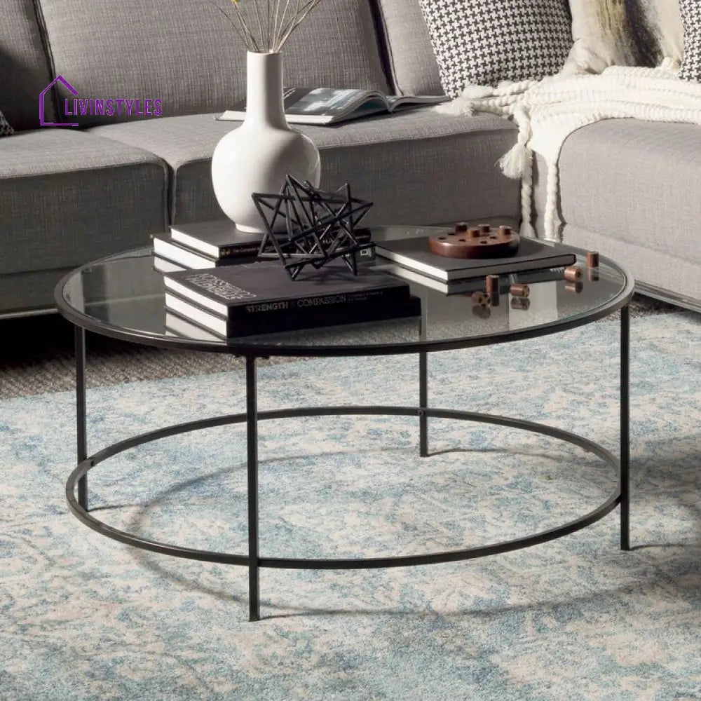 Lavanya Metal Coffee Table For Living Room