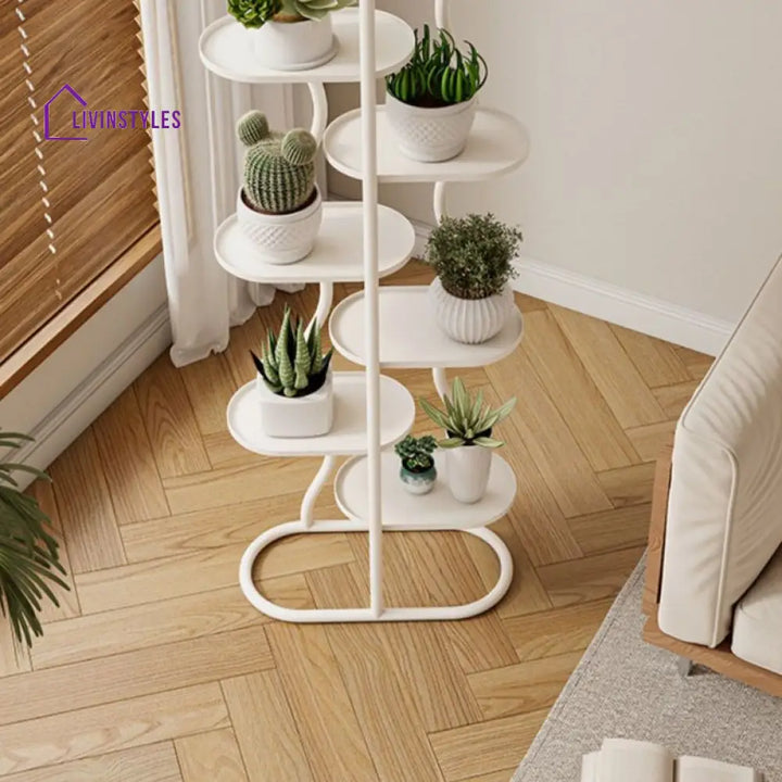 Lavanya Metal Plant Stand for Balcony