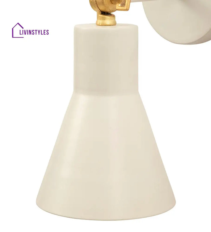 Liam Small White Wall Sconce Lamp