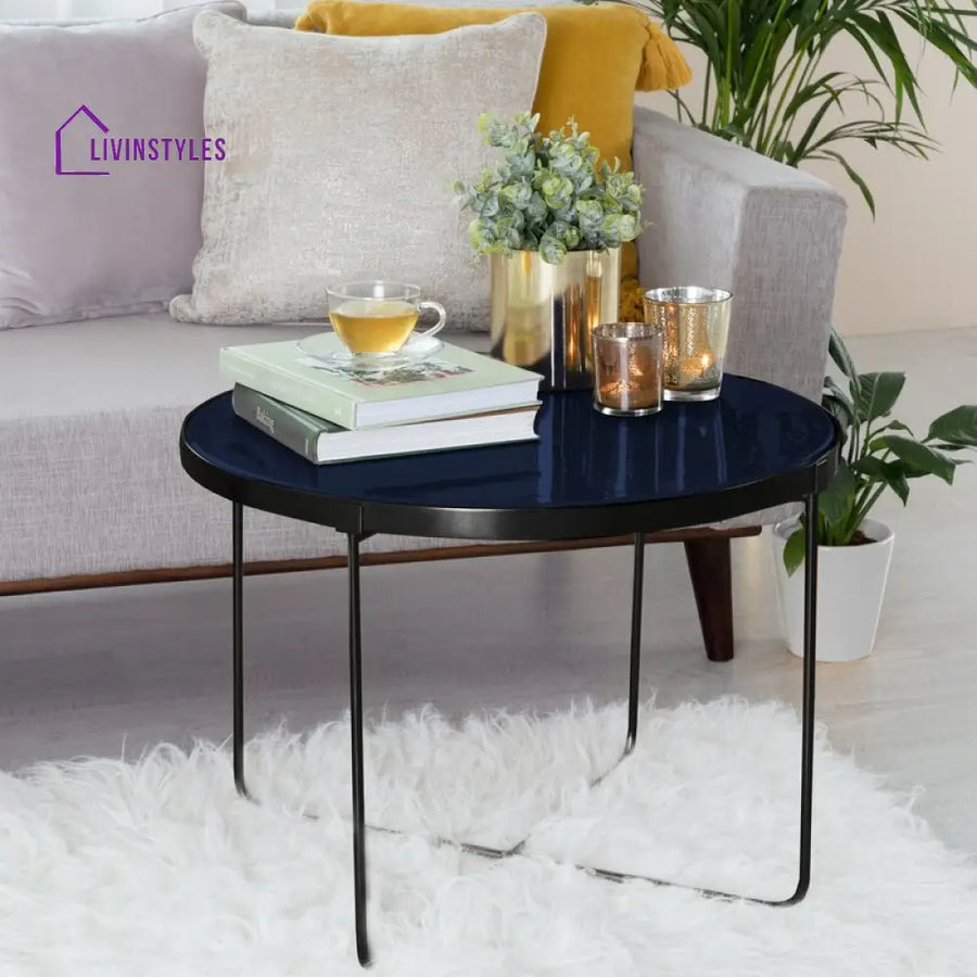 Lilac Metal Coffee Table For Living Room