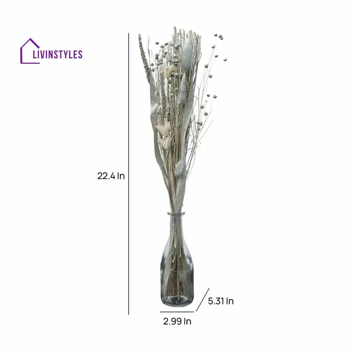 Liliana Dried Floral Silver Haze (Large)