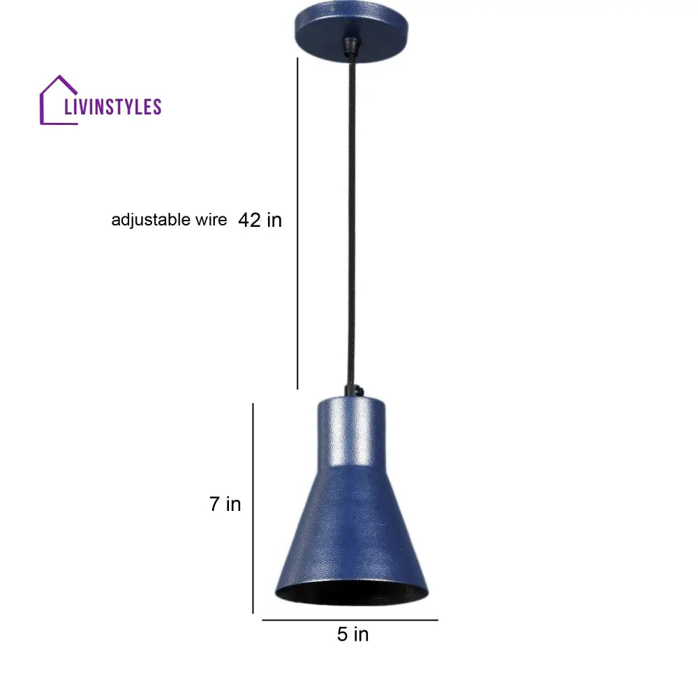 Limpid Blue Hanging Light By Ss Lightings Lamp