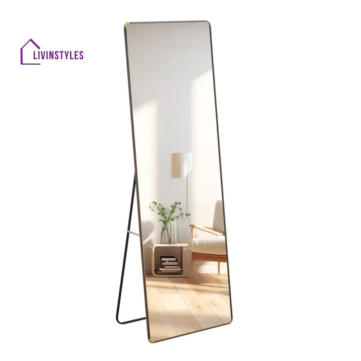 Liza Stainless Steel Frame Full Length Mirror