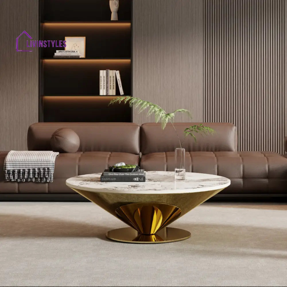 Lopa Stainless Steel Coffee Table For Living Room