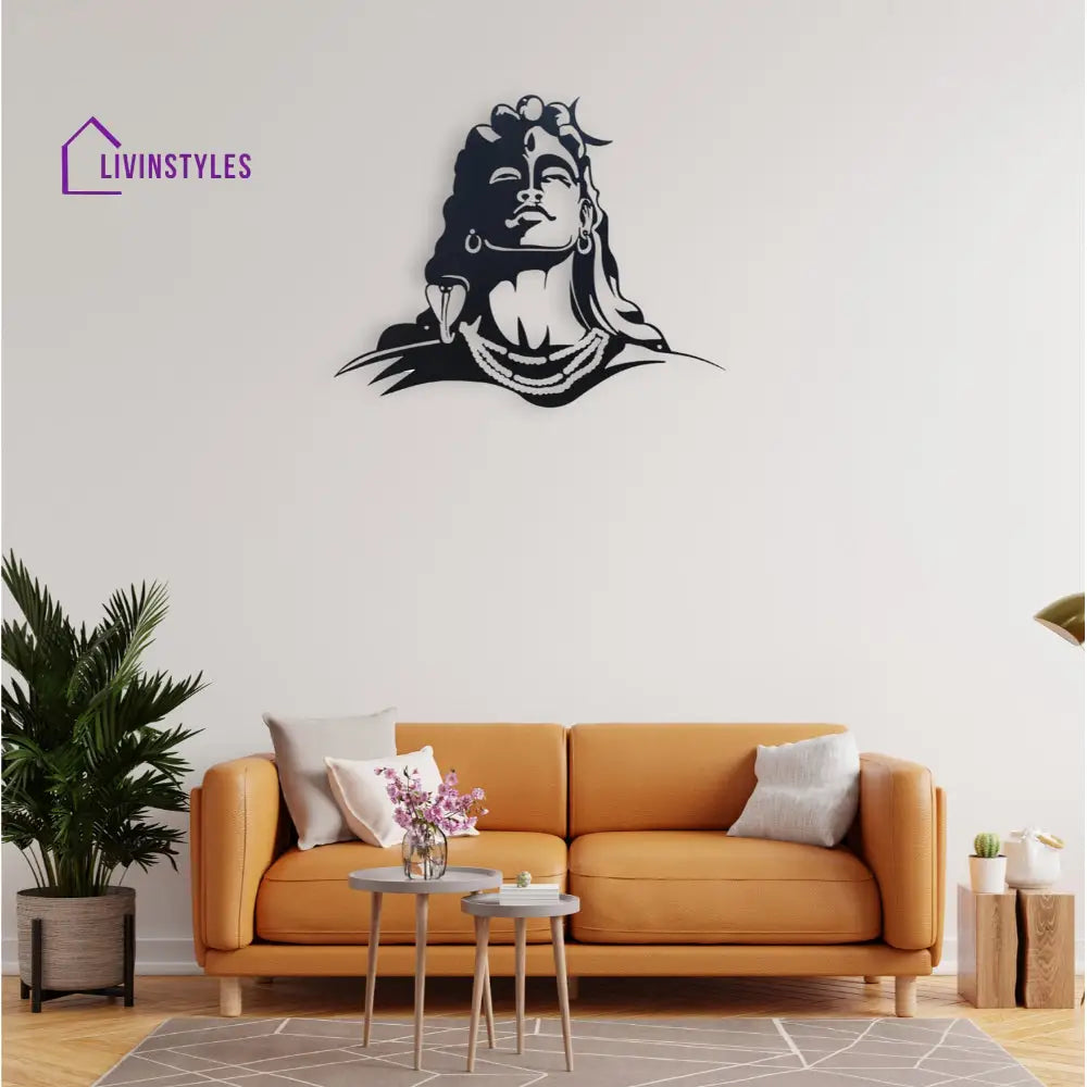 Lord Shiva Metal Wall Art