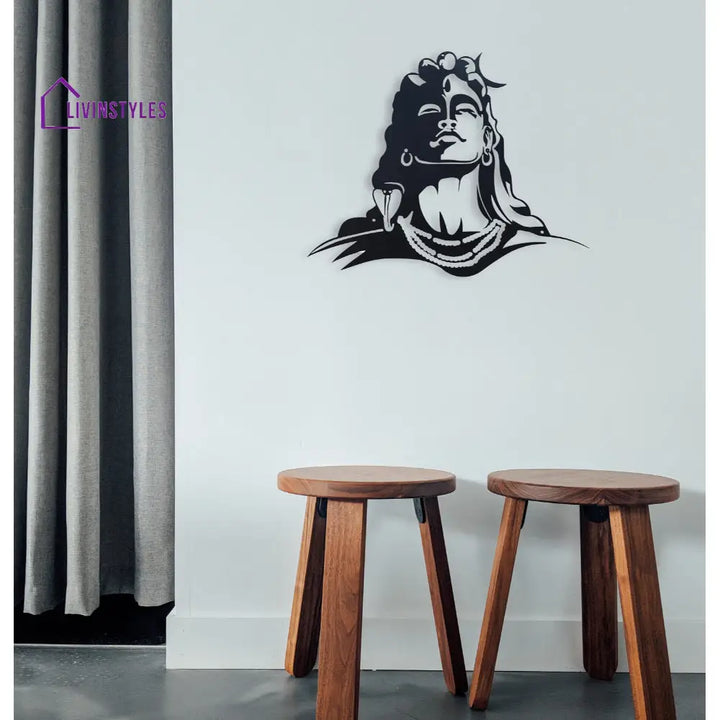 Lord Shiva Metal Wall Art