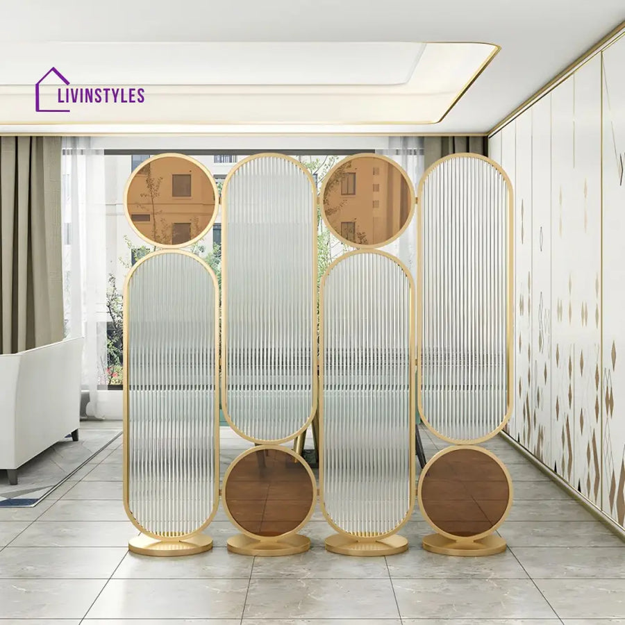 Lumi Metal Partition for Living Room