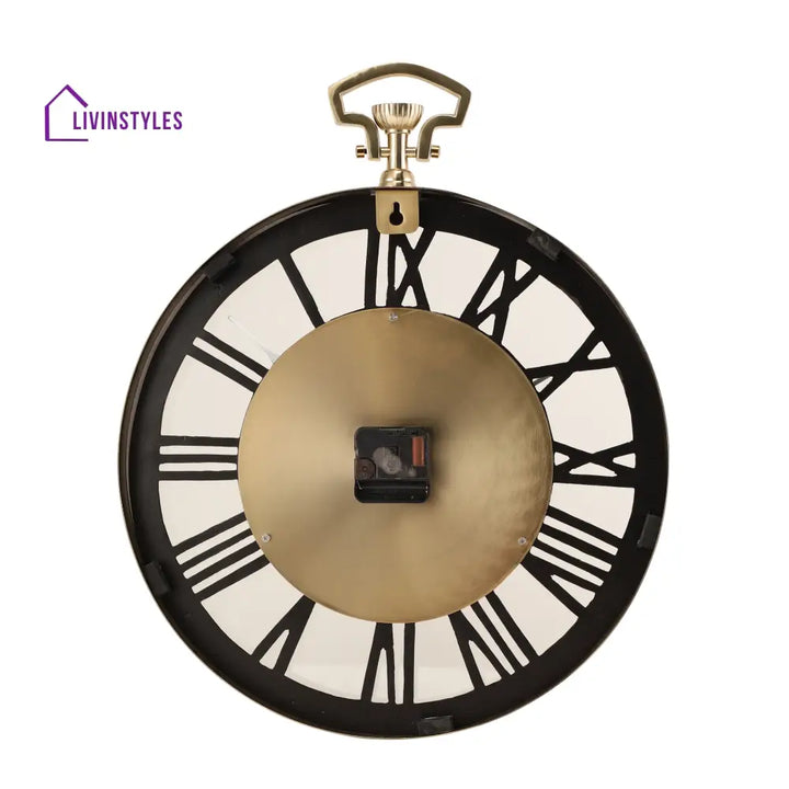 Luxe Woodcraft Silver Table Clock