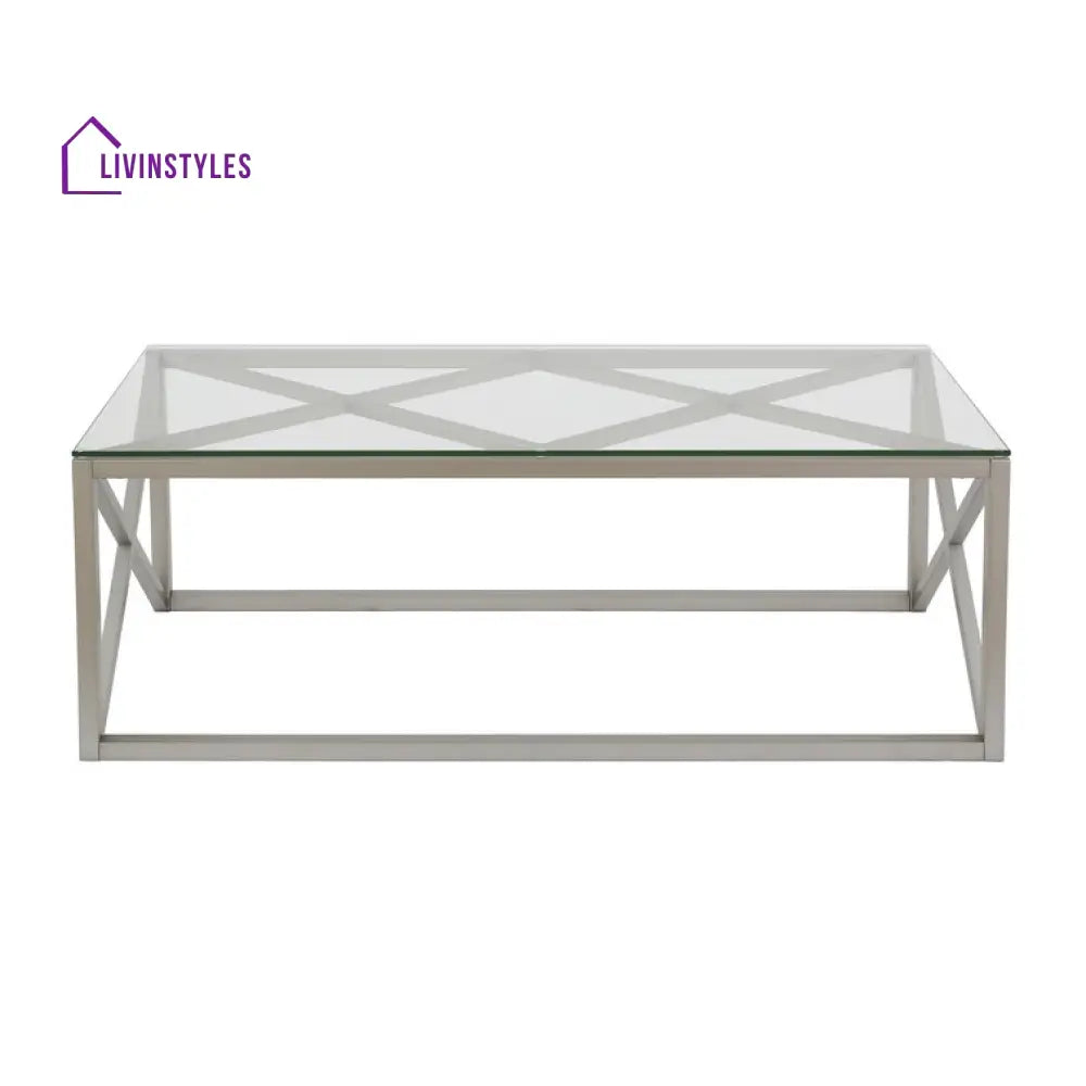 Madhav Metal Coffee Table For Living Room