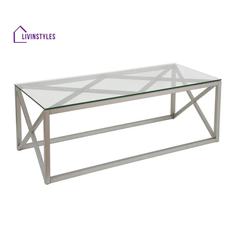 Madhav Metal Coffee Table For Living Room