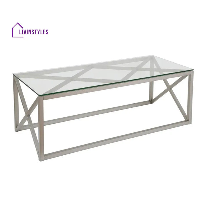 Madhav Metal Coffee Table For Living Room