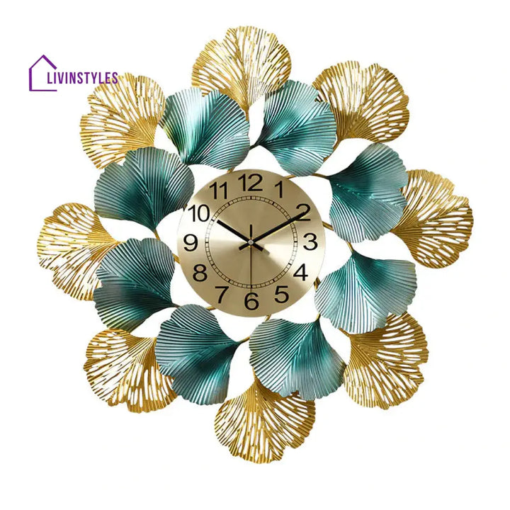 Mahima Blue Decorative Wall Clock