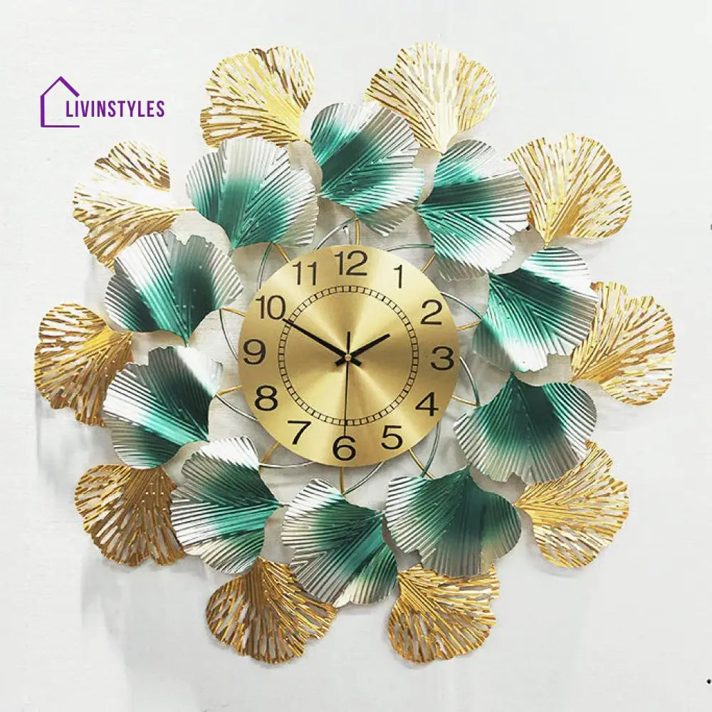 Mahima Blue Decorative Wall Clock