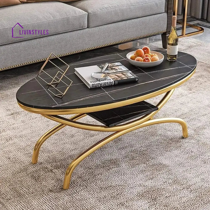 Mahita Stainless Steel Pvd Coated Coffee Table