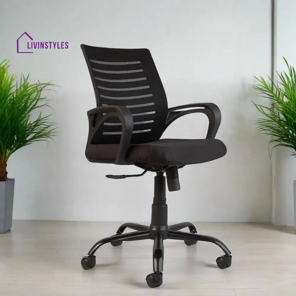 Maira Executive Office Chair Black Basic Chairs