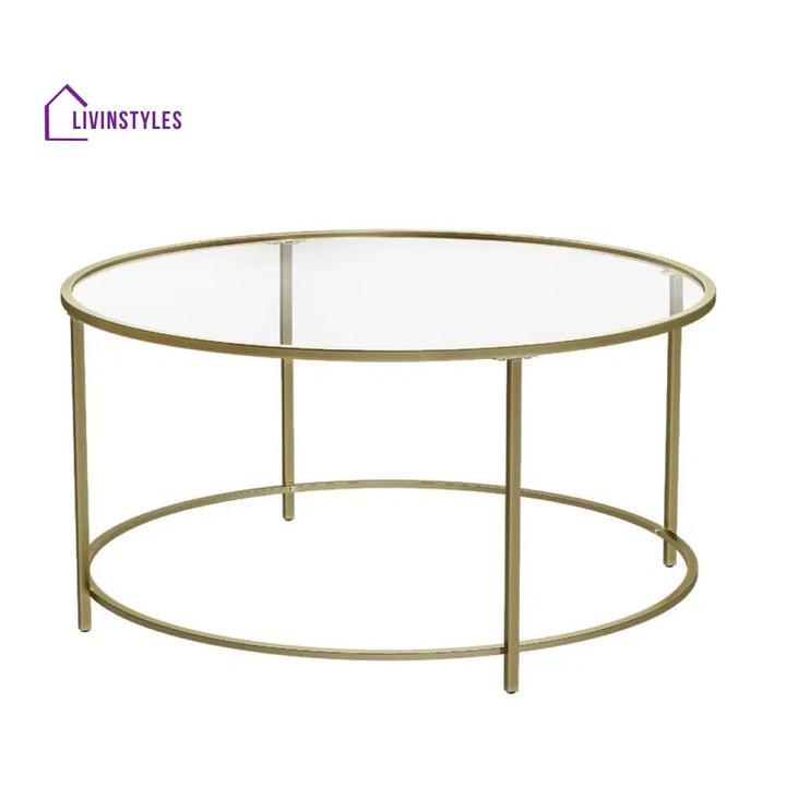 Maithili Metal Coffee Table For Living Room