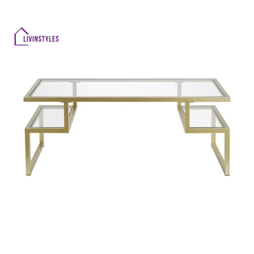 Malini Metal Coffee Table For Living Room