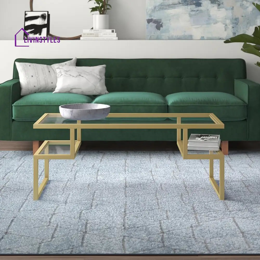 Malini Metal Coffee Table For Living Room