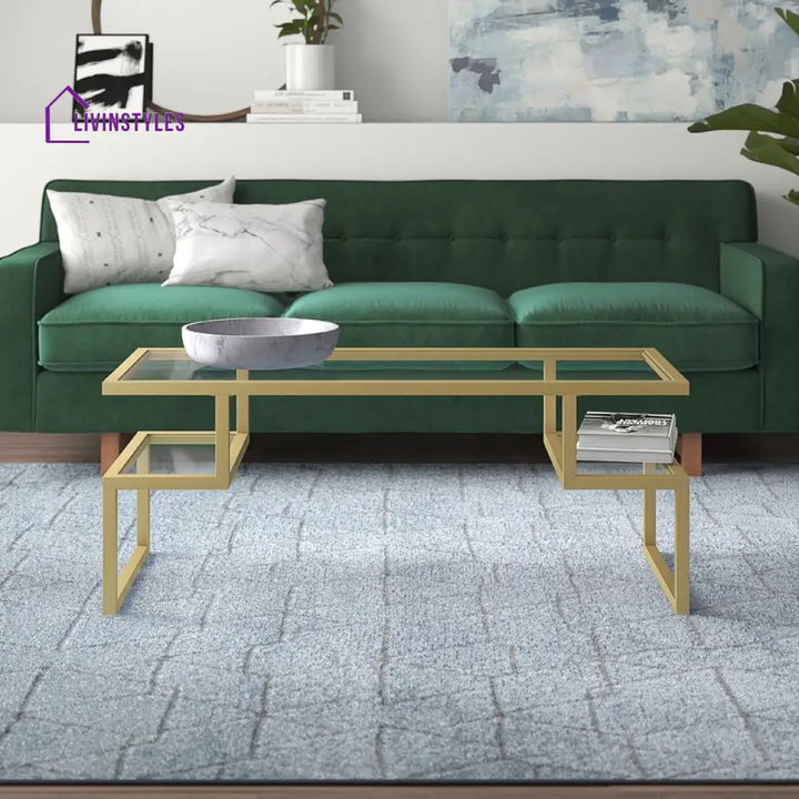 Malini Metal Coffee Table For Living Room