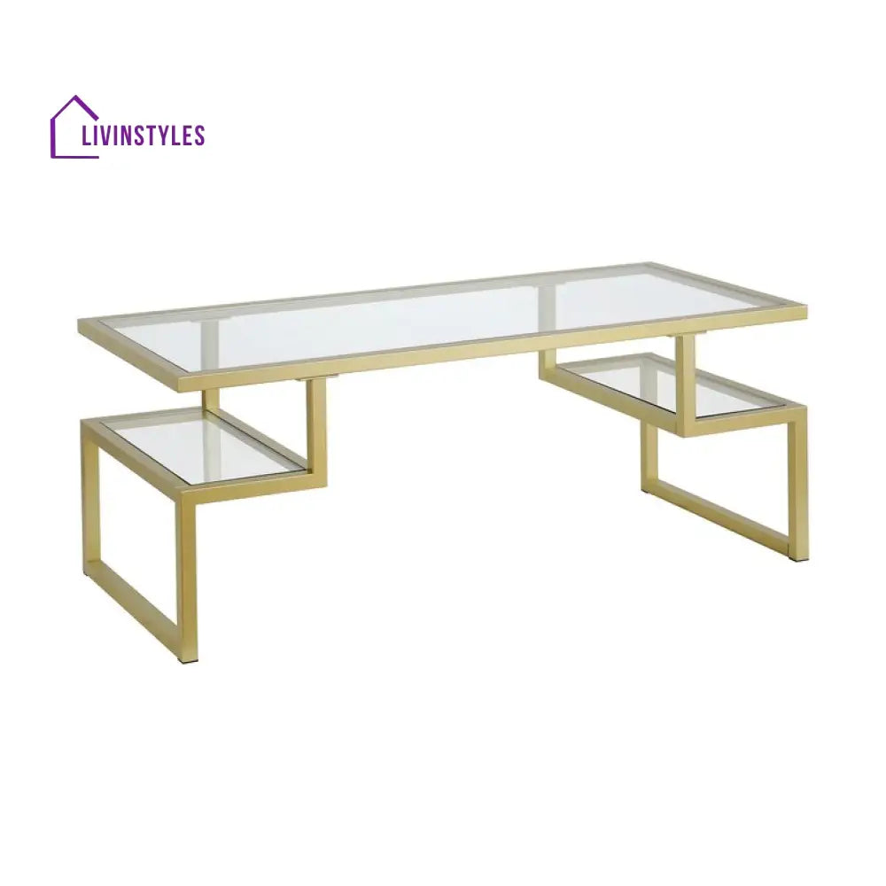 Malini Metal Coffee Table For Living Room