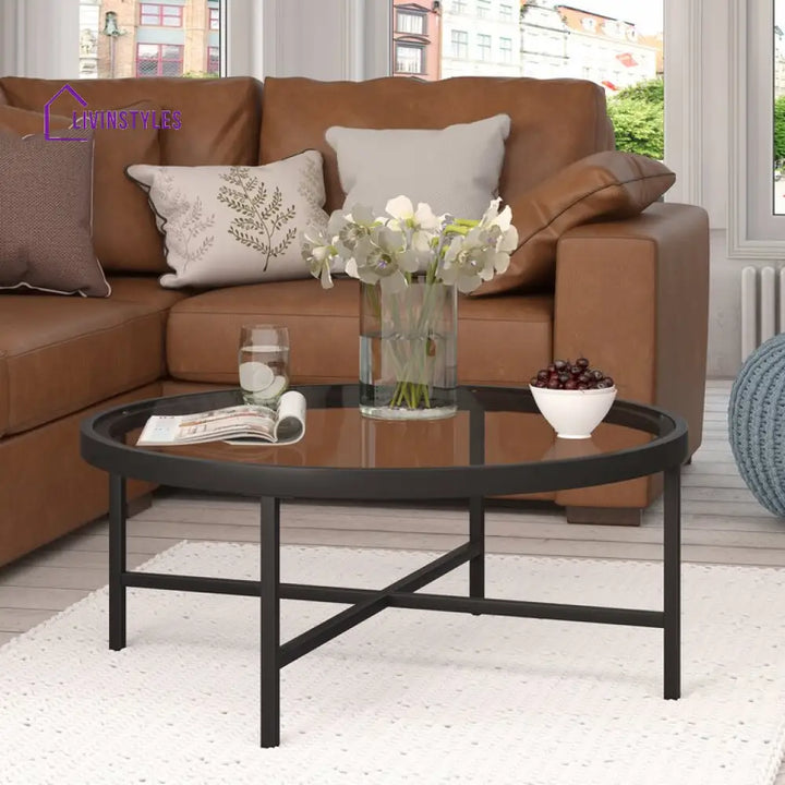 Malini Metal Coffee Table For Living Room