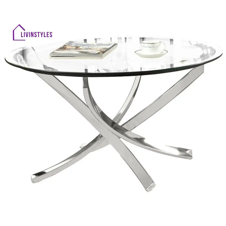 Manav Metal Coffee Table For Living Room