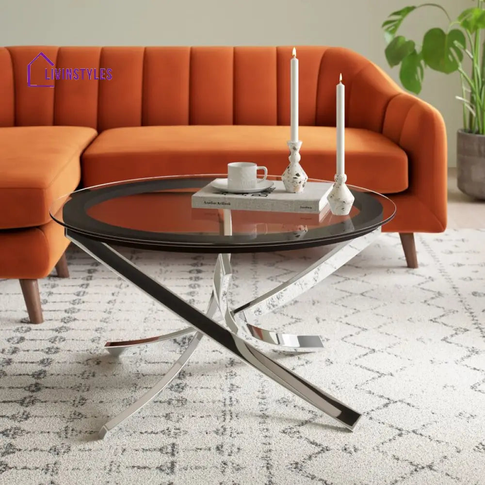 Manav Metal Coffee Table For Living Room