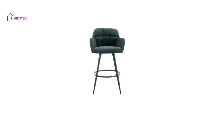 Manish Green Color Cayden Bar Stool