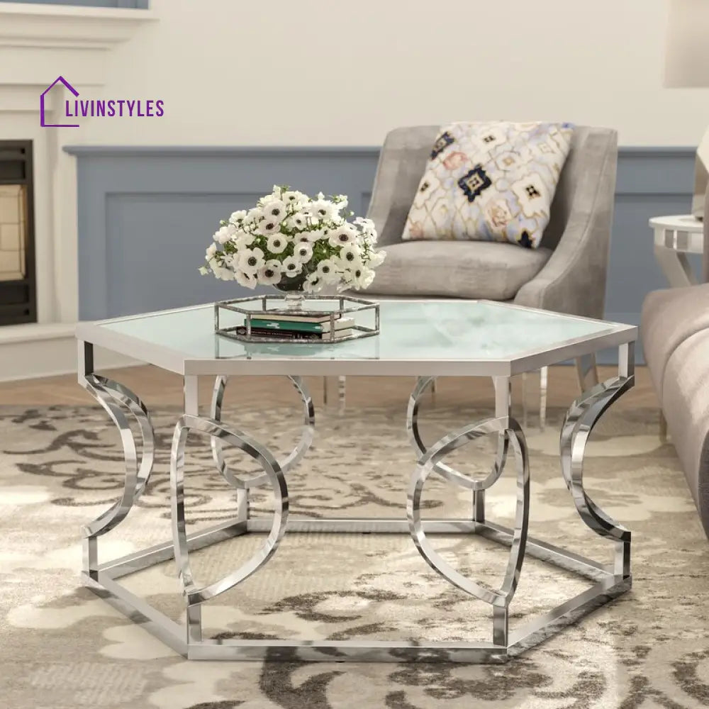 Manisha Metal Coffee Table For Living Room