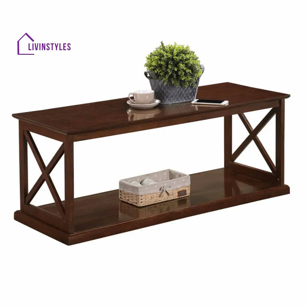 Mansi Sheesham Wood Coffee Table For Living Room