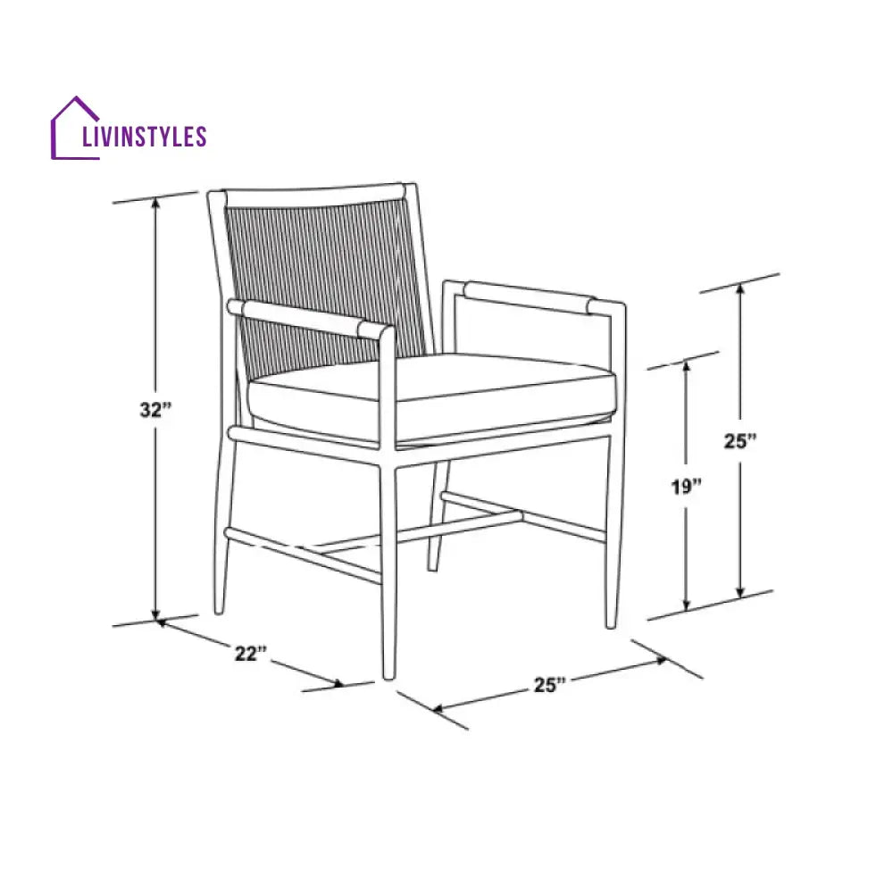 Maris Armrest Outdoor Chair