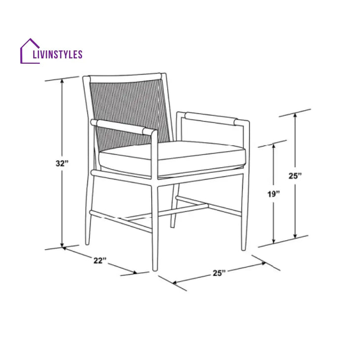 Maris Armrest Outdoor Chair