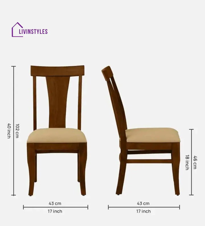 Meadow Sheesham Wood 6 Seater Dining Set With Bench Dinning Set