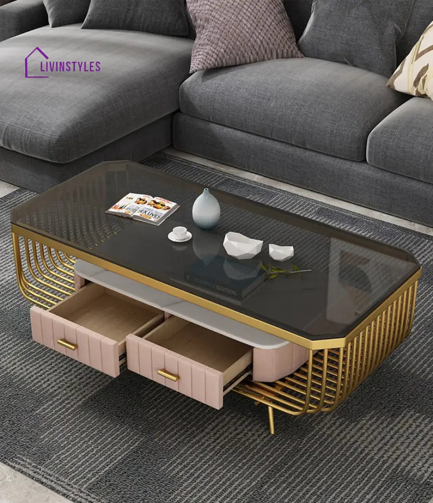 Meenakshi Rectangular Centre Table | Coffee Table|Teapoy For Living Room