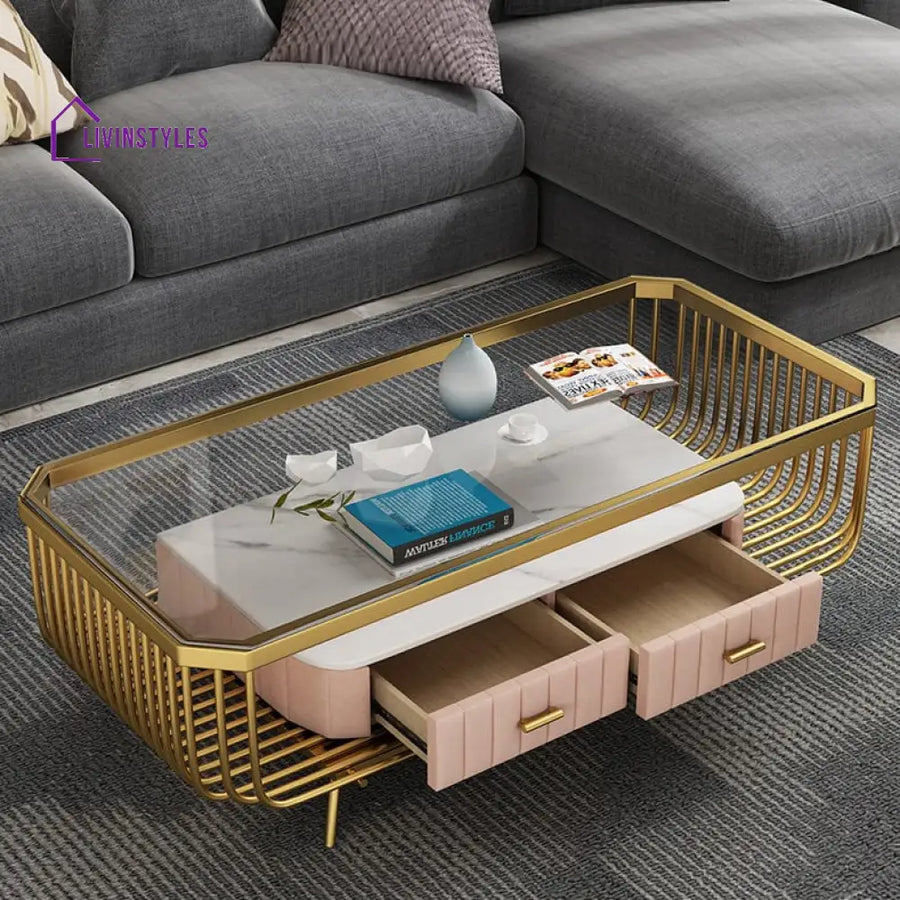 Meenakshi Rectangular Centre Table | Coffee Table|Teapoy For Living Room