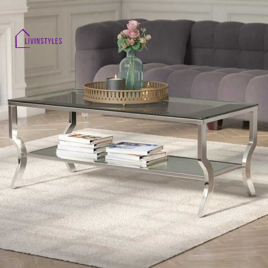 Meera Metal Coffee Table For Living Room