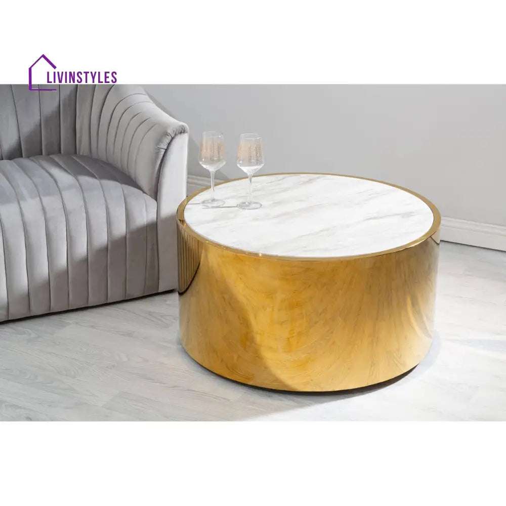 Meera Round Coffee Table Living